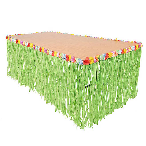 Beistle - Artificial Grass Table Skirting - Green - 6 Pack