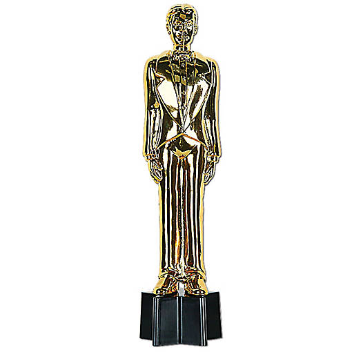 Beistle - Awards Night Male Statuette - 6 Pack
