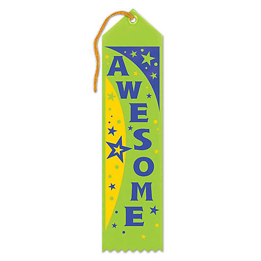 Beistle - Awesome Award Ribbon - 6 Pack