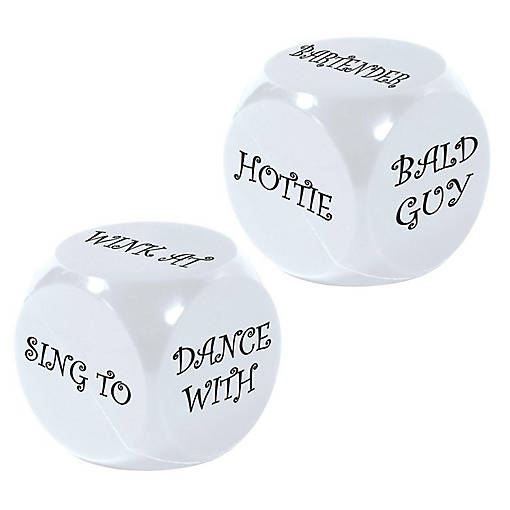 Beistle - Bachelorette Decision Dice Game - 12 Pack