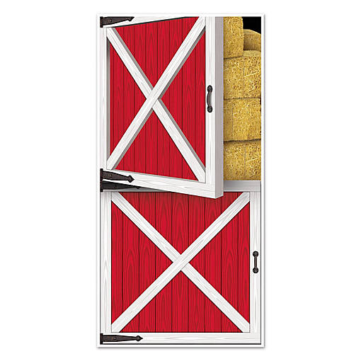 Beistle - Barn Door Cover - 12 Pack