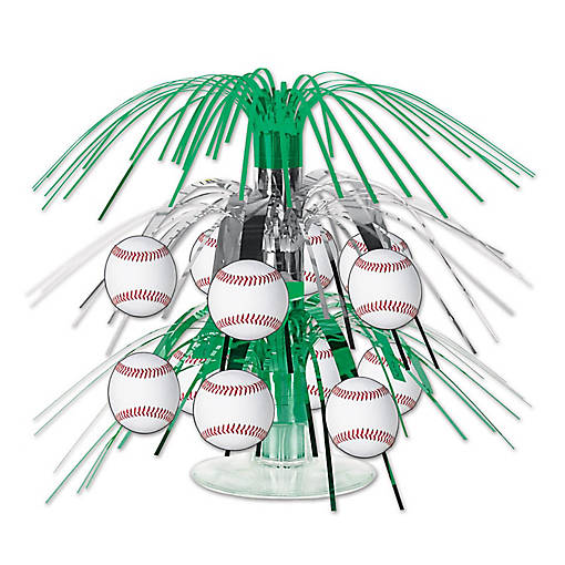 Beistle - Baseball Mini Cascade Centerpiece - 12 Pack