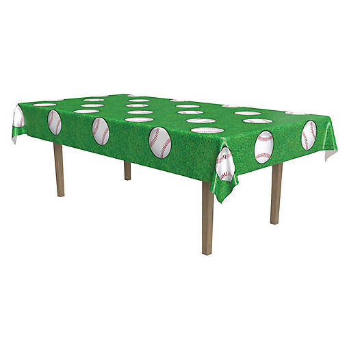 Beistle - Baseball Tablecover - 12 Pack