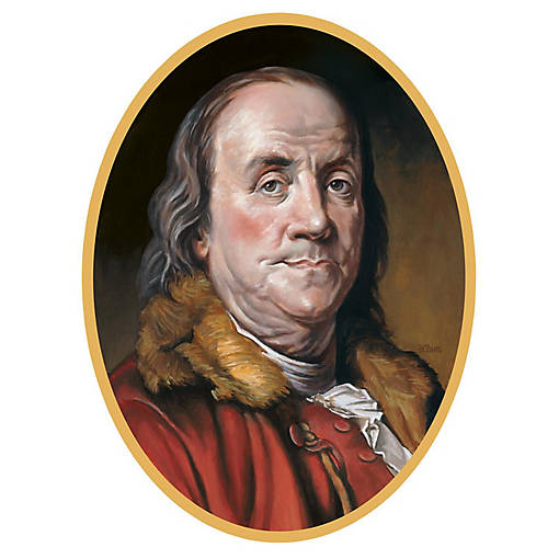 Beistle - Ben Franklin Cutout - 12 Pack
