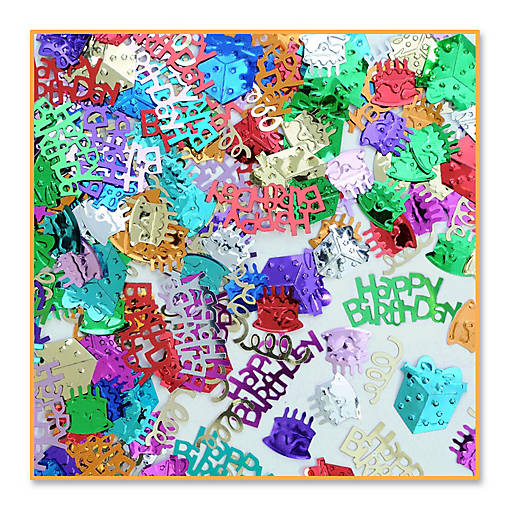 Beistle - Birthday Bash Confetti - 6 Pack