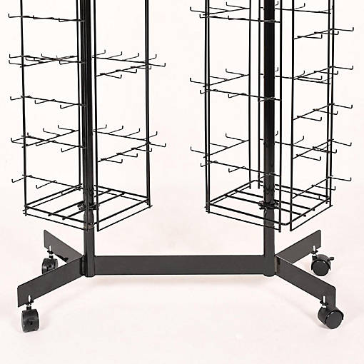 Beistle - Black - AC-36D Double Spinner Base Metal Display Stand!