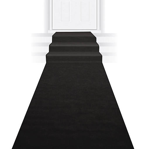Beistle - Black Carpet Runner - 6 Pack