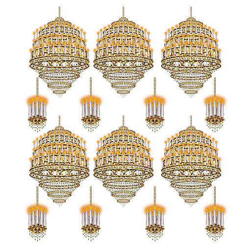 Beistle - Black-Tie Lighting Props - 12 Pack