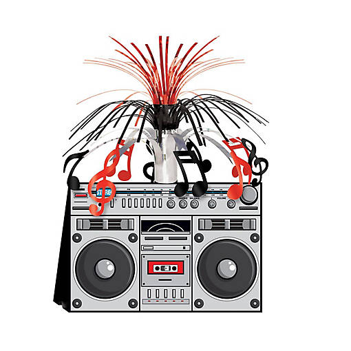 Beistle - Boom Box Centerpiece - 12 Pack