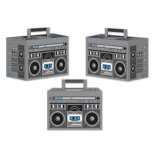 Beistle - Boom Box Favor Boxes - 12 Pack