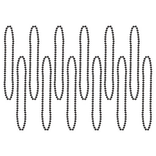 Beistle - Bulk Party Beads - Small Round - Black - 720 Pack