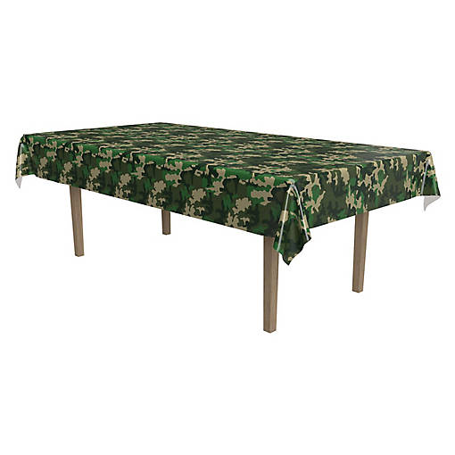 Beistle - Camo Tablecover - 12 Pack