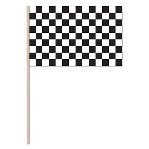 Beistle - Checkered Flag - Plastic - 144 Pack