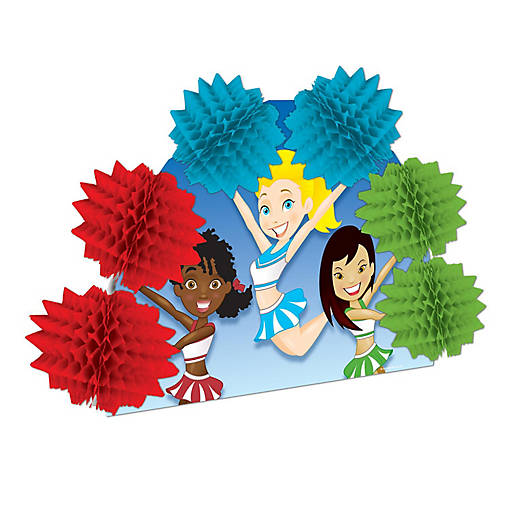Beistle - Cheerleading Pop-Over Centerpiece - 12 Pack