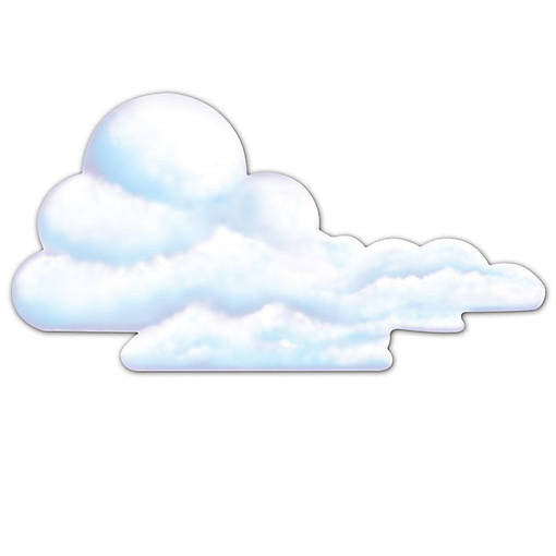 Beistle - Cloud Cutout - 12 Pack