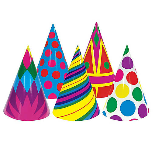 Beistle - Cone Hats - 144 Pack