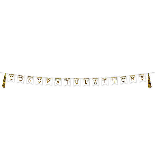 Beistle - Congratulations Tassel Streamer - 12 Pack