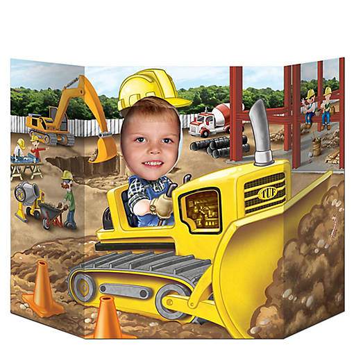 Beistle - Construction Photo Prop - 6 Pack