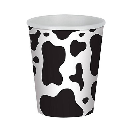 Beistle - Cow Print Beverage Cups - 12 Pack