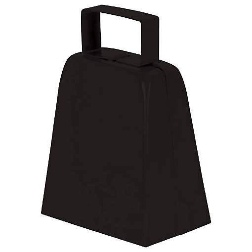 Beistle - Cowbells - Black - 12 Pack