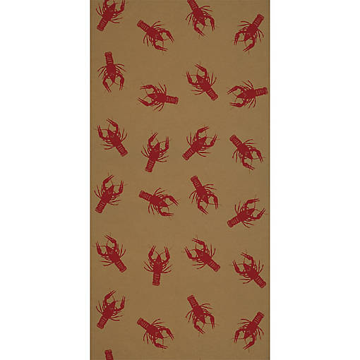 Beistle - Crawfish Kraft Paper Table Roll - 6 Pack