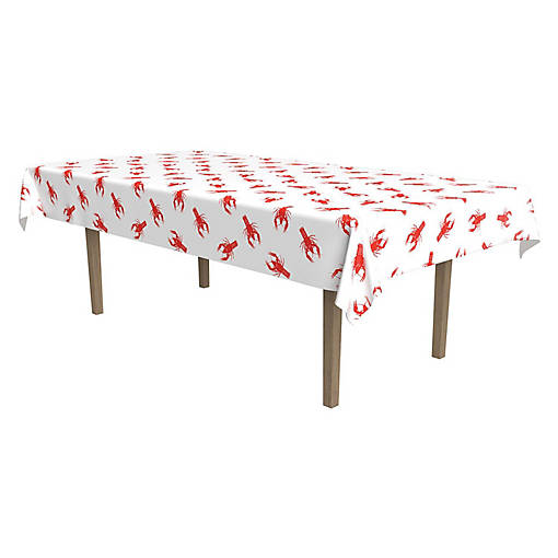 Beistle - Crawfish Tablecover - 12 Pack
