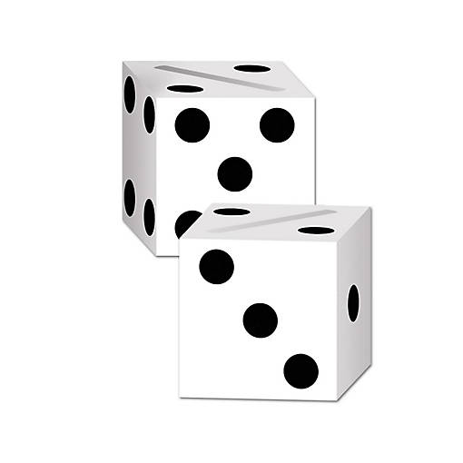 Beistle - Dice Card Boxes - 12 Pack