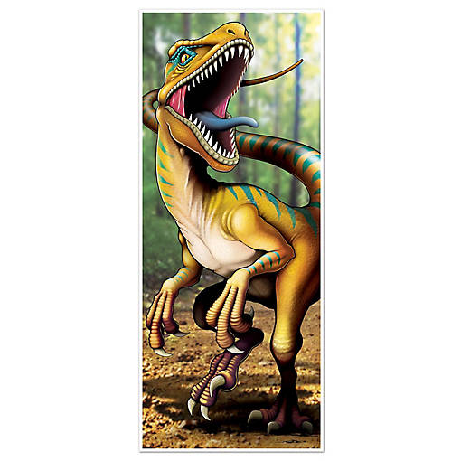 Beistle - Dinosaur Door Cover - 12 Pack