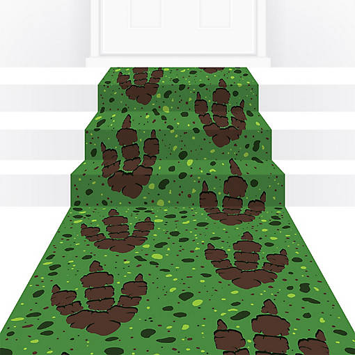 Beistle - Dinosaur Tracks Runner - 6 Pack
