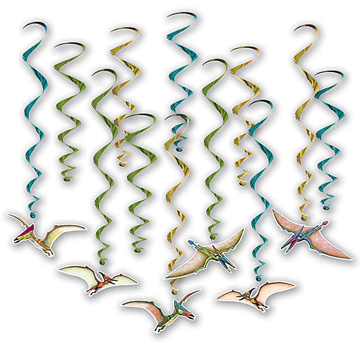 Beistle - Dinosaur Whirls - 6 Pack