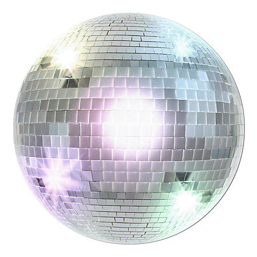 Beistle - Disco Ball Cutout - 24 Pack