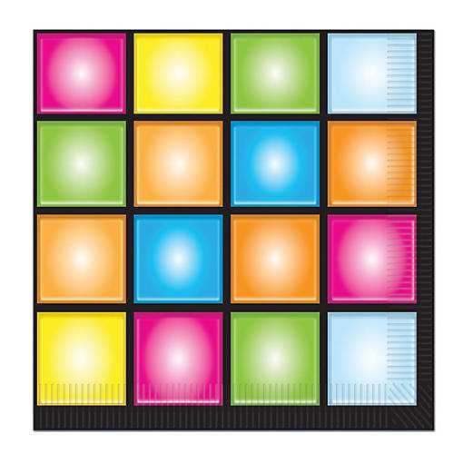 Beistle - Disco Luncheon Napkins - 12 Pack