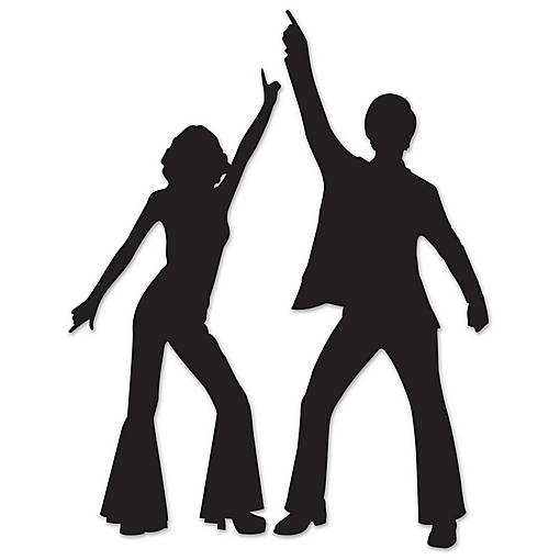 Beistle - Disco Silhouettes - 12 Pack