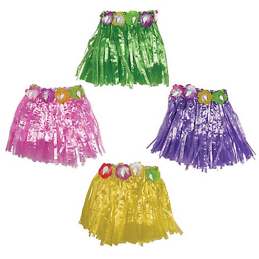 Beistle - Drink Hula Skirts - 12 Pack