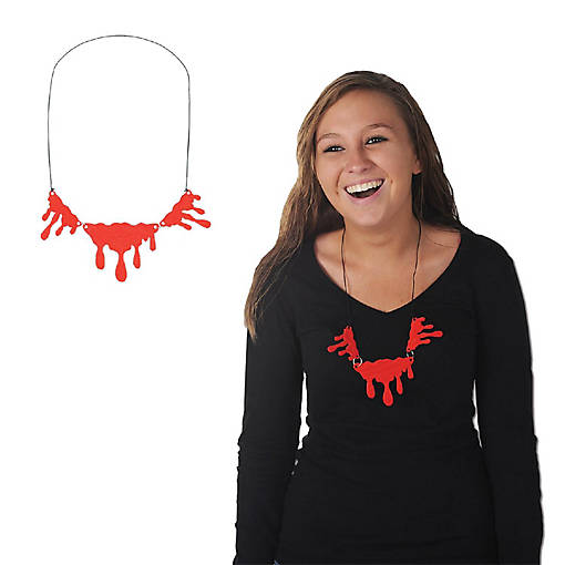 Beistle - Dripping Blood Necklace - 12 Pack
