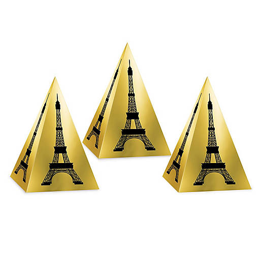 Beistle - Eiffel Tower Favor Boxes - 12 Pack