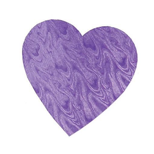 Beistle - Embossed Foil Heart Cutout - 72 Pack