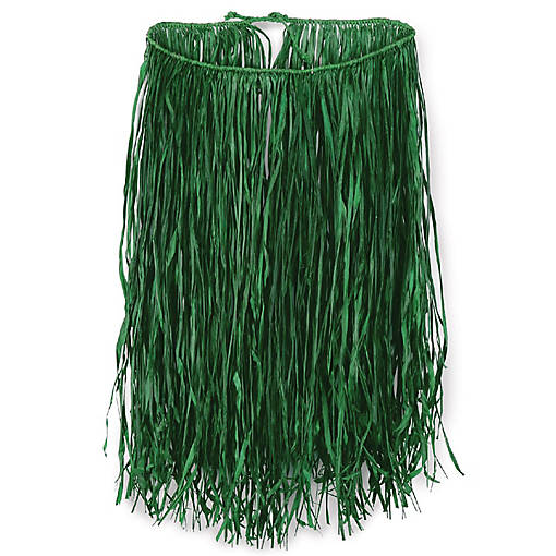 Beistle - Extra Large Raffia Hula Skirt - Green - 12 Pack