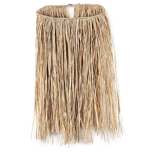 Beistle - Extra Large Raffia Hula Skirt - Natural - 12 Pack