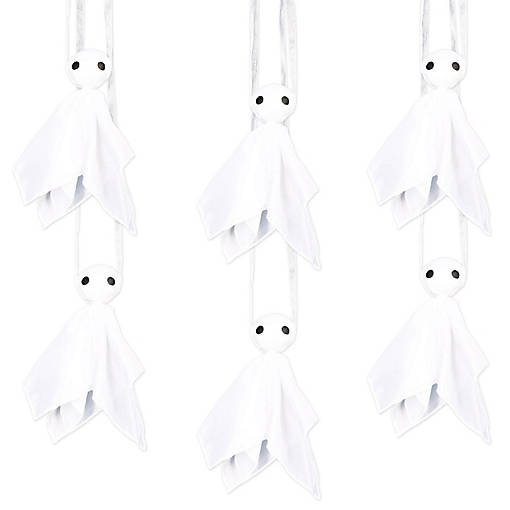 Beistle - Fabric Hanging Ghosts - 12 Pack