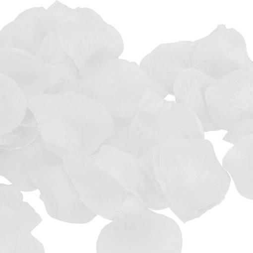 Beistle - Fabric Rose Petals - White - 12 Pack