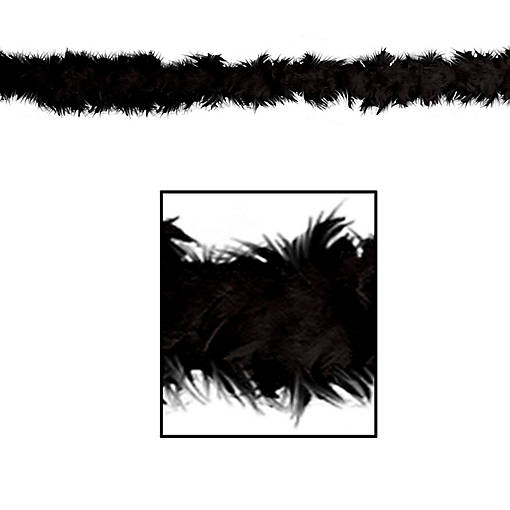 Beistle - Fancy Boa - Black - 6 Pack