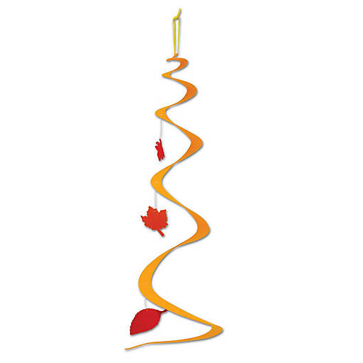 Beistle - Felt Fall Leaf Whirl - 6 Pack