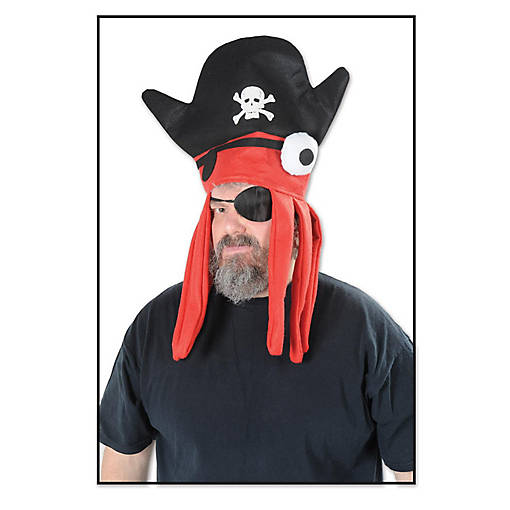 Beistle - Felt Pirate Squid Hat - 12 Pack