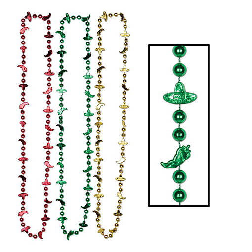 Beistle - Fiesta Beads - 12 Pack