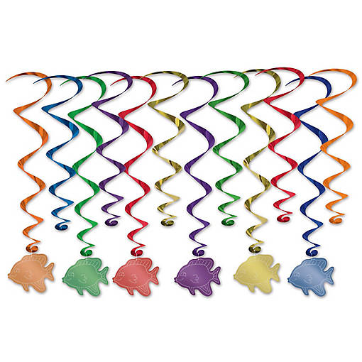 Beistle - Fish Whirls - 6 Pack