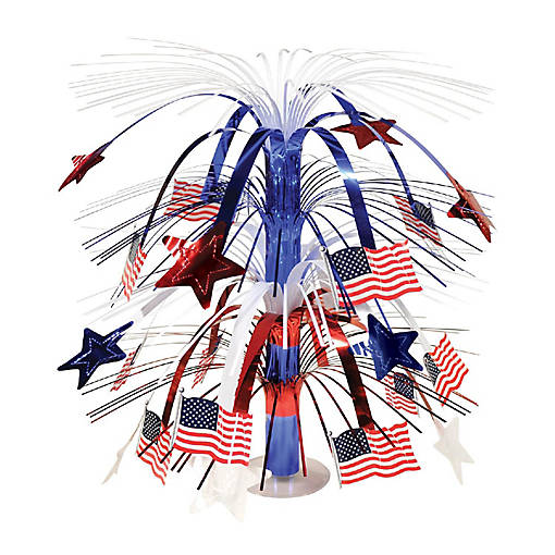 Beistle - Flag Cascade Centerpiece - 6 Pack