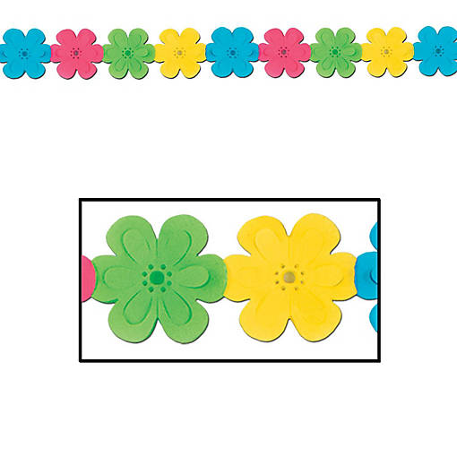 Beistle - Flower Garland - 12 Pack