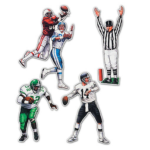 Beistle - Football Figures - 12 Pack