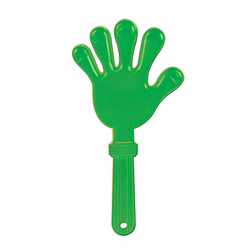 Beistle - Giant Hand Clapper - Green - 12 Pack